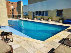 Pé na areia, piscina e clube na cobertura, sonho!